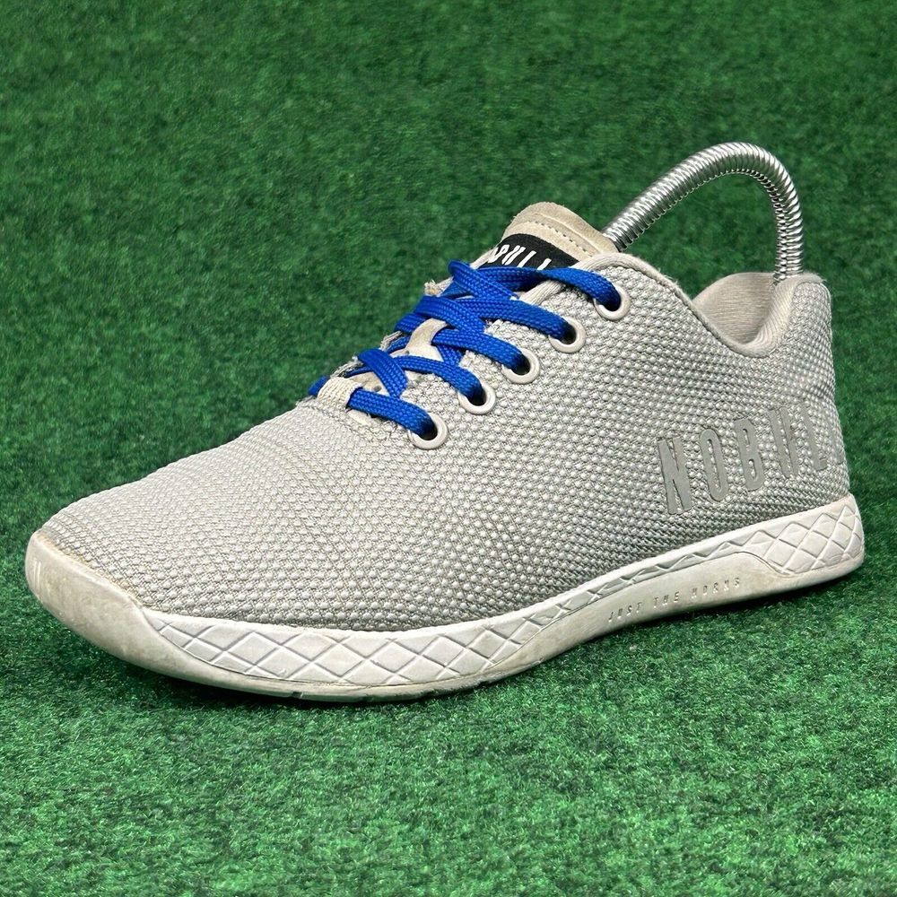 NOBULL Womens 6.5 Outwork SuperFabric Gray Training Sneakers Shoes Athleisure‎